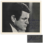 Ted Kennedy Signed 10 x 8 Photo